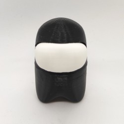 Among Us Çok Parçalı Karakter Figür Mıknatıslı Siyah Among Us Çok Parçalı Karakter Figür Mıknatıslı Siyah