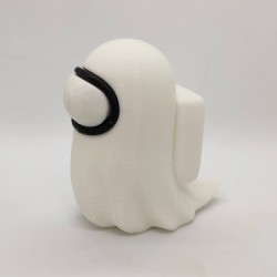 Among Us Ghost Hayalet Karakter Figür Beyaz Among Us Ghost Hayalet Karakter Figür Beyaz