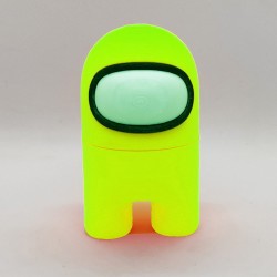 Among Us En Yeni Dizayn Karakter Figür Neon Sarı Among Us En Yeni Dizayn Karakter Figür Neon Sarı