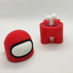 Among Us En Yeni Dizayn Karakter Figür Kırmızı Among Us En Yeni Dizayn Karakter Figür Kırmızı