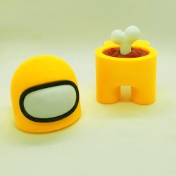 Among Us En Yeni Dizayn Karakter Figür Sarı Among Us En Yeni Dizayn Karakter Figür Sarı