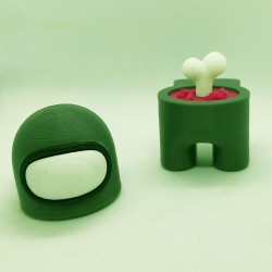 Among Us En Yeni Dizayn Karakter Figür Yeşil Among Us En Yeni Dizayn Karakter Figür Yeşil