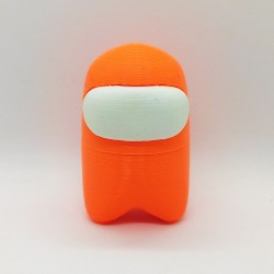 Among Us Çok Parçalı Karakter Figür Mıknatıslı Turuncu Among Us Çok Parçalı Karakter Figür Mıknatıslı Turuncu