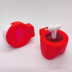 Among Us Çok Parçalı Karakter Figür Mıknatıslı Kırmızı Among Us Çok Parçalı Karakter Figür Mıknatıslı Kırmızı