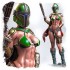 Lady Mandalorian 3D Baskılı Reçine Figür Heykelcik