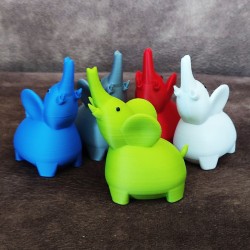 Tatlı Minnoş Fillerim Çok Renkli 5 Li Paket Tatlı Minnoş Fillerim Çok Renkli 5 Li Paket