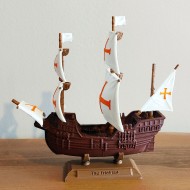 Santisima Trinidad Magellan İspanyol Savaş Gemisi Figür Model Santisima Trinidad Magellan İspanyol Savaş Gemisi Figür Model