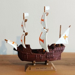 Santisima Trinidad Magellan İspanyol Savaş Gemisi Figür Model Santisima Trinidad Magellan İspanyol Savaş Gemisi Figür Model