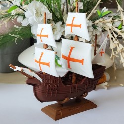 Santisima Trinidad Magellan İspanyol Savaş Gemisi Figür Model Santisima Trinidad Magellan İspanyol Savaş Gemisi Figür Model