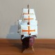Santisima Trinidad Magellan İspanyol Savaş Gemisi Figür Model