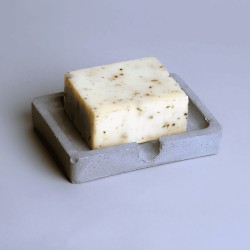 Natural Zen Beton Sabunluk - Doğal Beton Görünüm - El Yapımı Natural Zen Beton Sabunluk - Doğal Beton Görünüm - El Yapımı