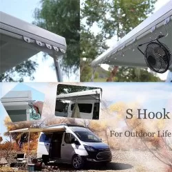 Karavan Tente Kanal Askısı  Flamma - Thule Tente için 5li Paket